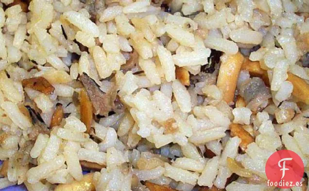 Pilaf de Arroz Salvaje Vegetariano
