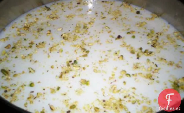 Muhallabia, Budín de Crema de Almendras Libanesas