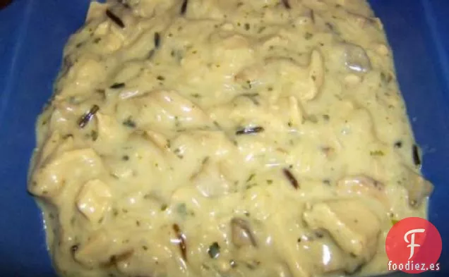 Cazuela de Pollo y Arroz Salvaje