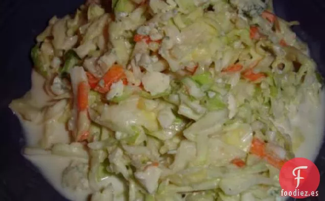 Suero de Mantequilla y Ensalada de Col Gorgonzola