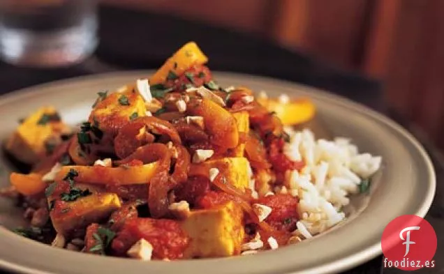 Tofu al Curry Rojo