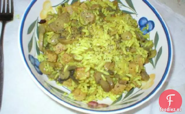 Pilaf de Spam al Curry