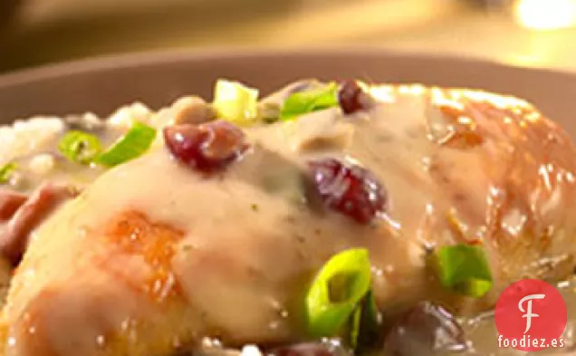 Pollo Picante con Naranja y Arándano