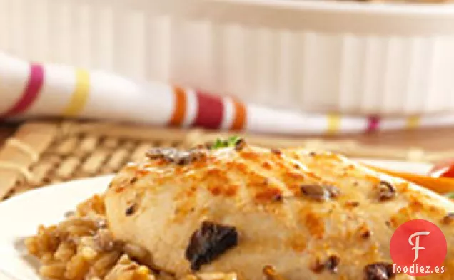 Pollo Asiático y Arroz Horneado