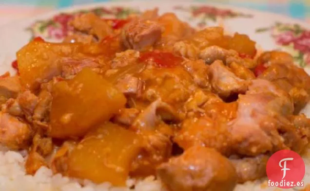Pollo Agridulce de Cara