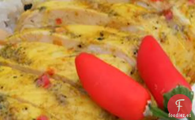 Pollo a la Parrilla Tailandés con Salsa de Chile