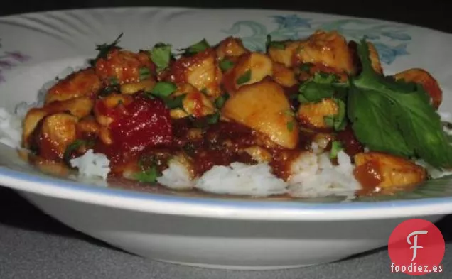 Pollo Dulce y Picante