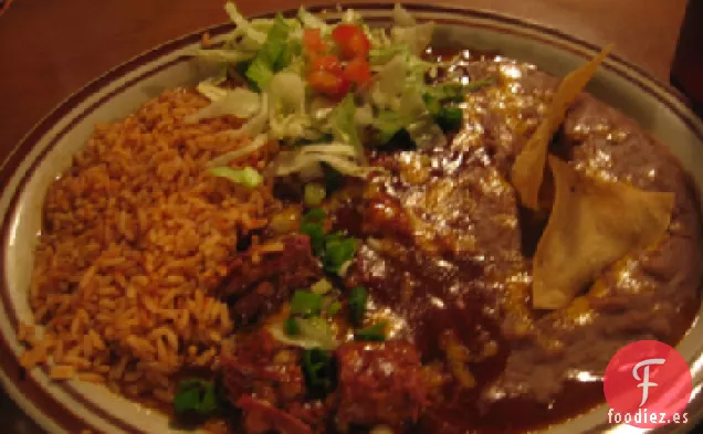 Arroz Mexicano Picante y Maíz Con Frijoles