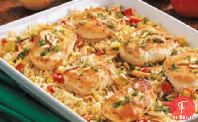 Receta de Cazuela de Arroz con Pollo