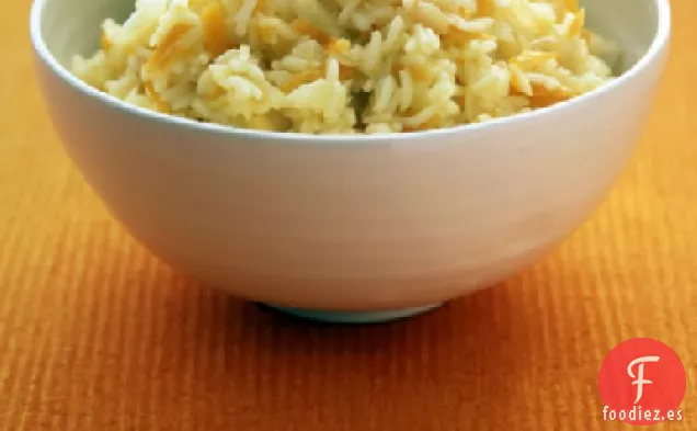 Arroz Basmati con Cebolla y Jengibre