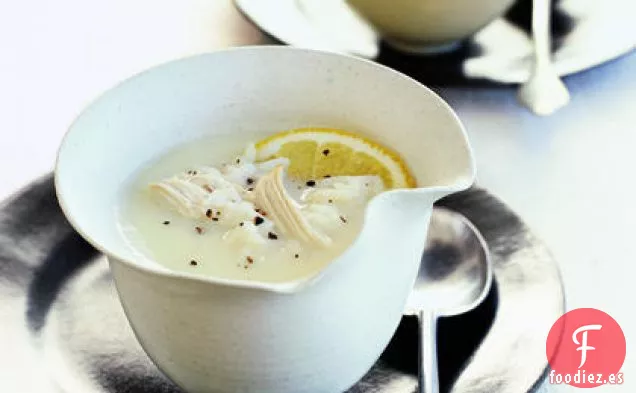 Avgolemono (Sopa Griega de Huevo y Limón)