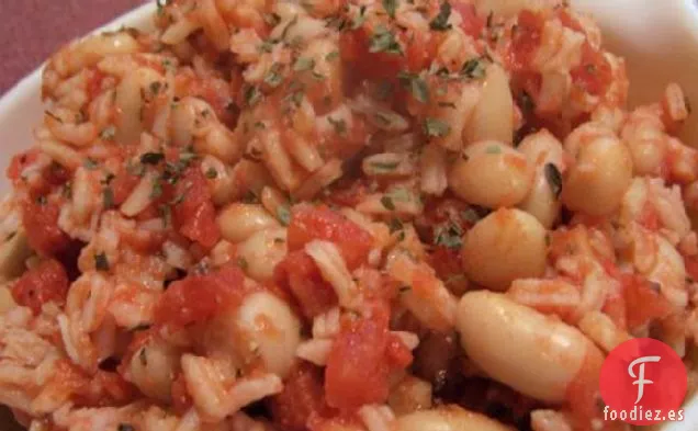 Arroz y Frijoles al estilo Italiano