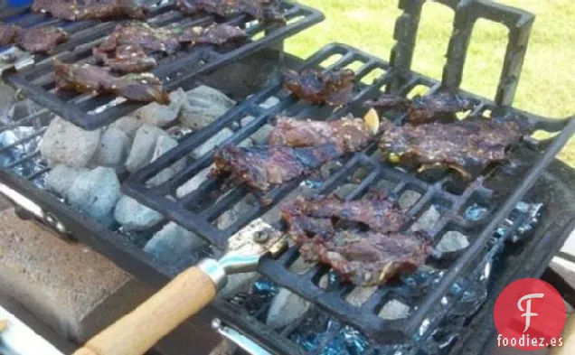 Carne de Res a la Parrilla con Sésamo Coreano