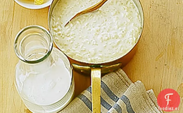 Arroz Cremoso con Leche de Naranja