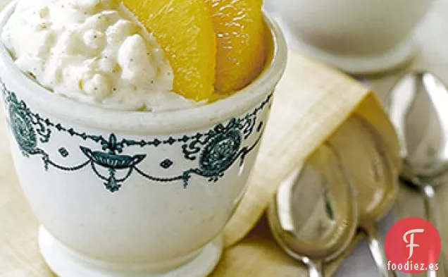 Arroz Cremoso con Leche de Naranja