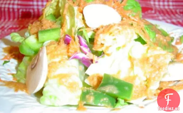 Aderezo Japonés para Ensaladas al Estilo Makoto