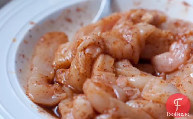 Pollo Aterciopelado Marinado para Saltear