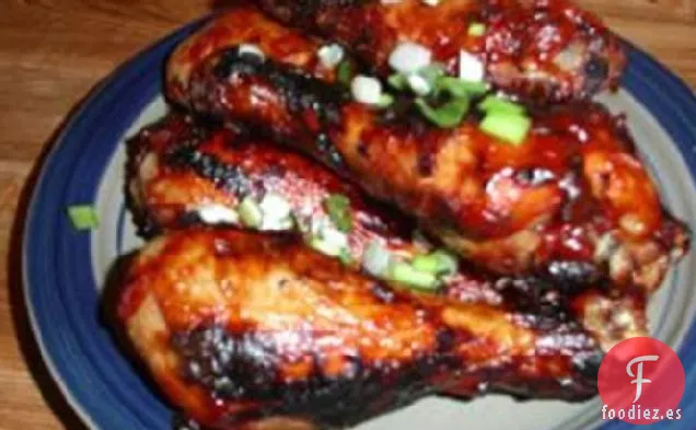 Alitas de Pollo con Miel