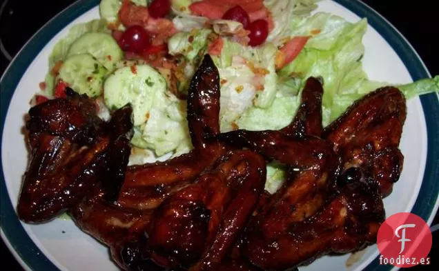 Alitas de Pollo Orientales