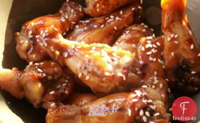 Alitas de Pollo con Miel