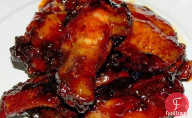 Alas de Soja Pegajosas