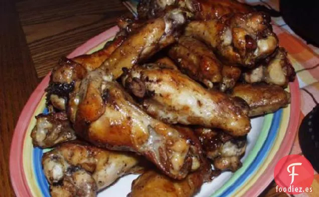 Alitas de Pollo Al Horno Marinadas