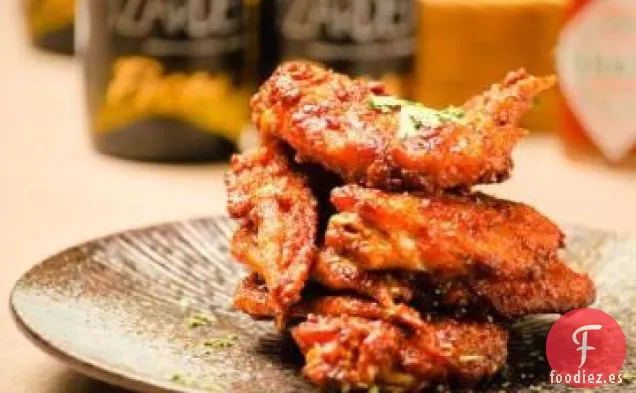 Alitas de Pollo Fritas Dos Veces