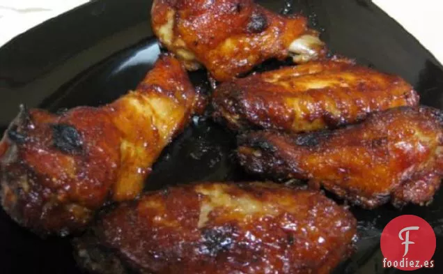 Alitas de Pollo de Caoba
