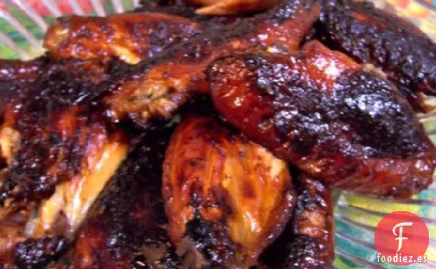 Alitas de Pollo de Caoba Fáciles
