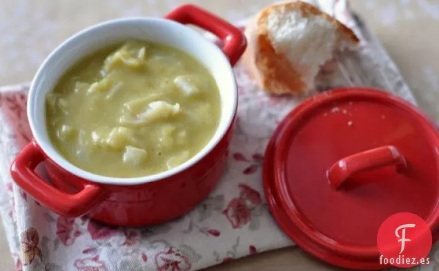 Sopa de Guisantes Partidos de Repollo