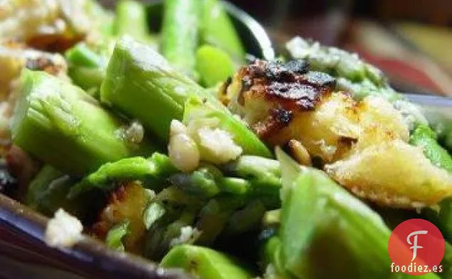 Gratinado de Espárragos...¡elegante y Bueno!