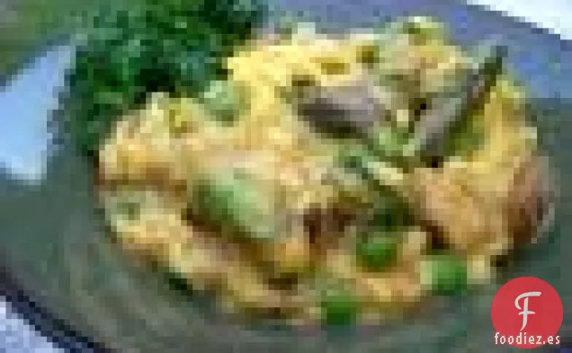 Pasta Abierta de Espárragos y Brie
