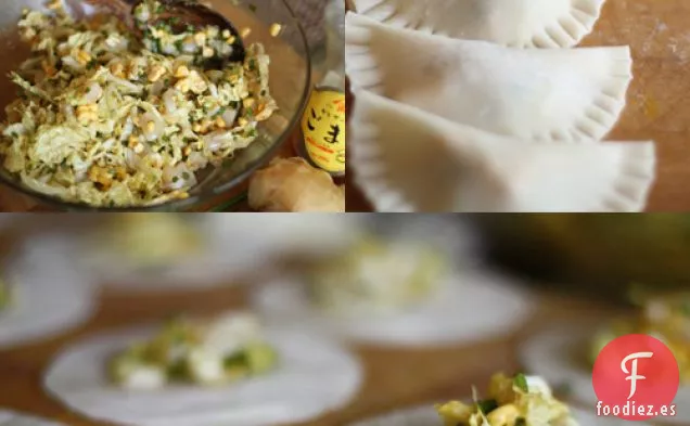Vieiras Y Gyoza De Maíz Con Salsa Sambal