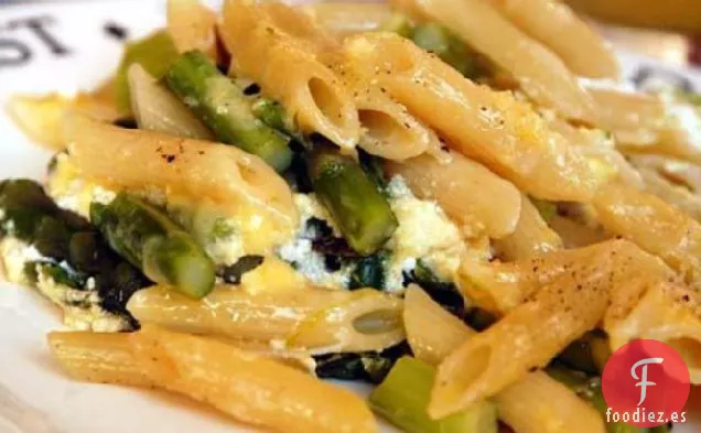 Pasta al Horno con Espárragos (Pasta al Forno con Espárragos)