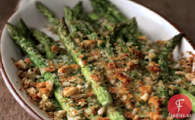 Receta de Gratinado de Espárragos y Asiago