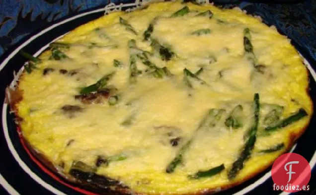 Frittata de Emmental y Espárragos