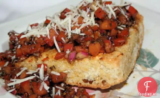 Básicamente la Mejor Bruschetta de la Historia