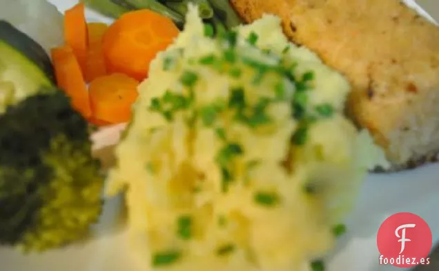 Puré de Papas para Amantes del Ajo