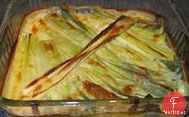 Puerros Horneados