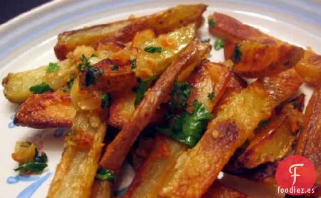 Patatas Fritas con Ajo (Ligeras)