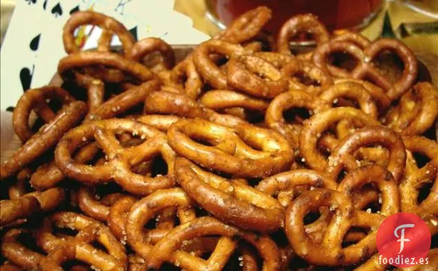Pretzels de Ajo