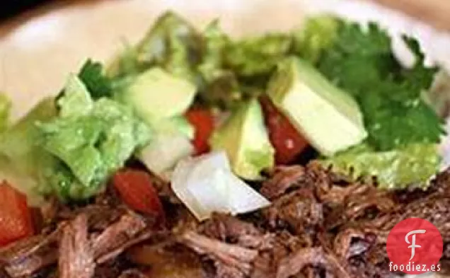 Carne de Cocina Lenta de Charley Al Estilo Mexicano