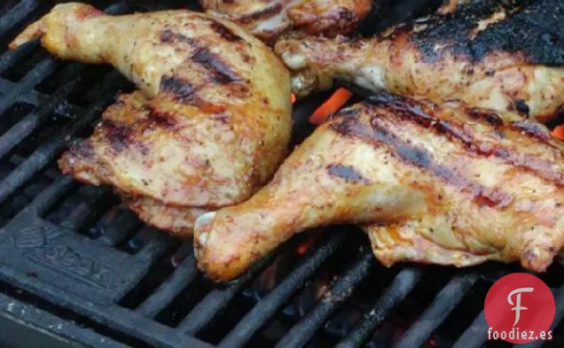 Piernas de Pollo A La Parrilla