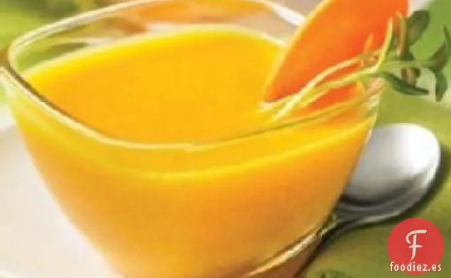 Sopa Vegana de Zanahoria