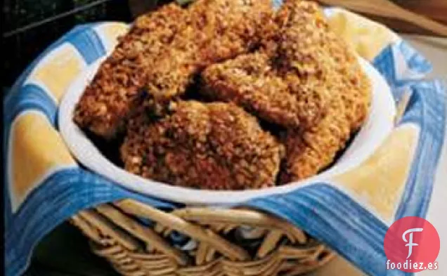 Pollo Al Horno con Harina de Avena