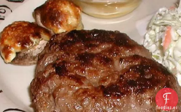 Hamburguesa de Ajo Asado