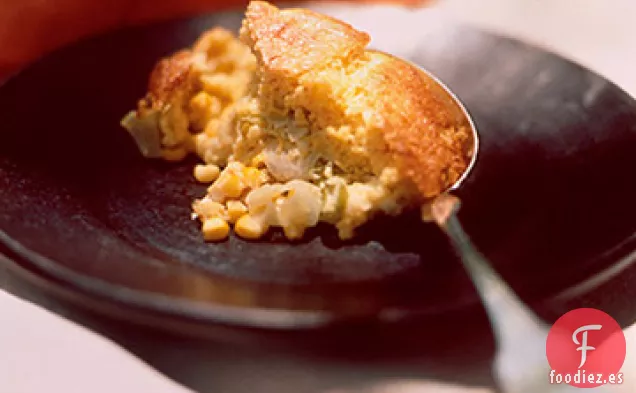 Cuchara de Pan con Puerros y Maíz