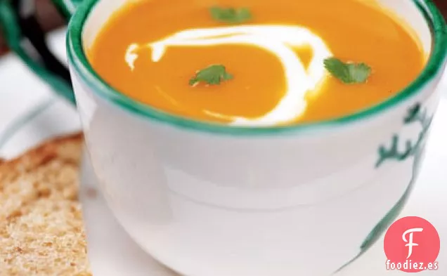 Sopa de Habanero de Zanahoria