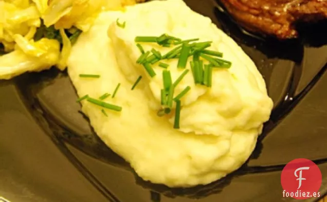 Puré de Patatas y Puerros con Tomillo