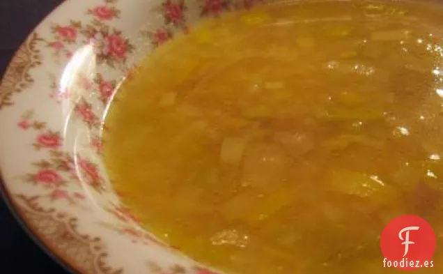 Sopa Azul de Bridget Jones